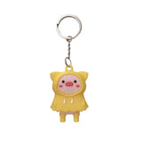 AirTag Silicone Case w. Key Ring - Pig