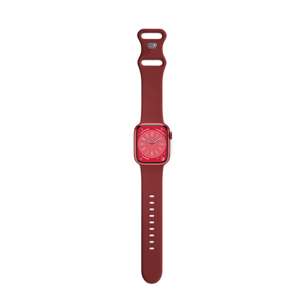 Apple Watch (42/44/SE/45/46/49mm) Epico Silicone Strap - Red