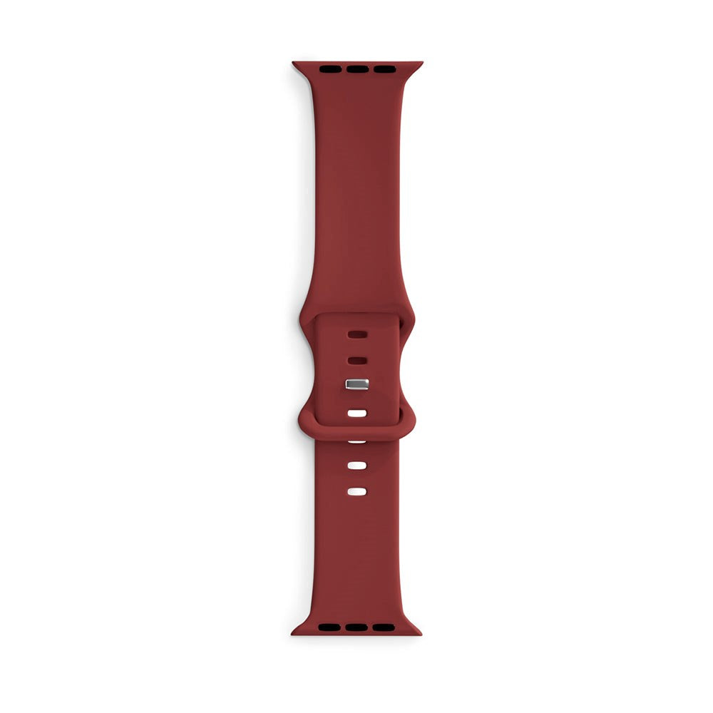 Apple Watch (42/44/SE/45/46/49mm) Epico Silicone Strap - Red