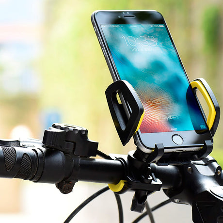 HOCO Mobile Holder for Bicycle - Max Mobile Width: 55 - 90mm - Black