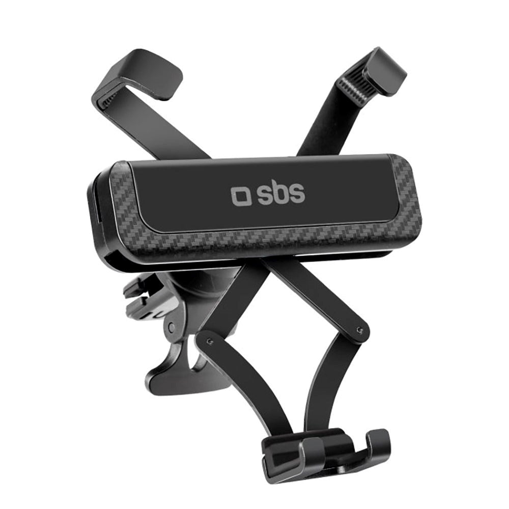 SBS New Jersey Gravity Mobile Phone Holder for Car - Max Mobile: 105 x 35mm - Black