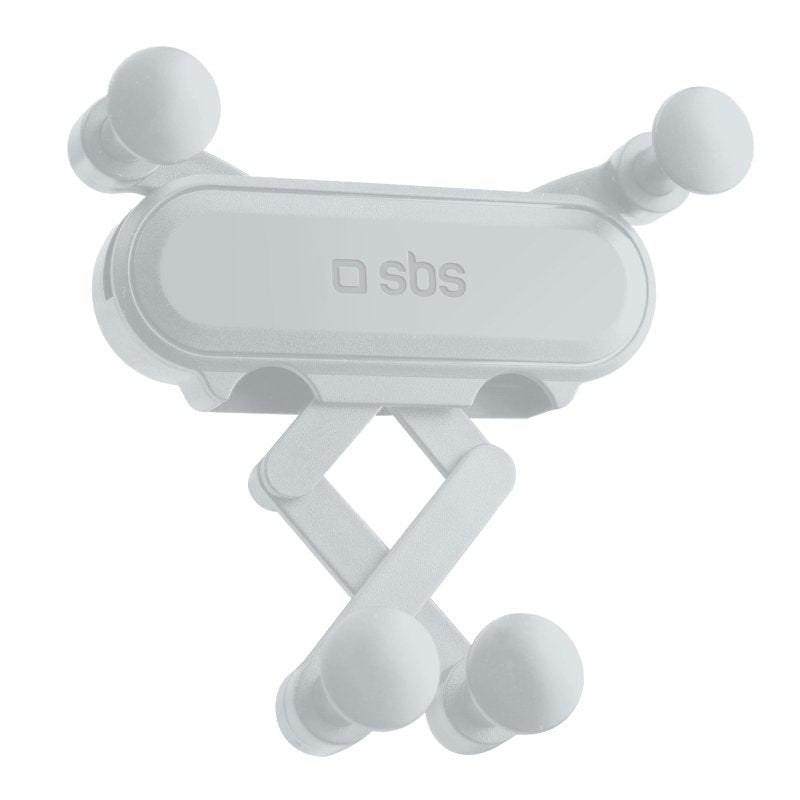 SBS Gravity Mobile Phone Holder for Car - Max Mobile: 85mm - Grey