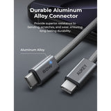 Aukey CM-DCC061 Circlet Blink 60W USB-C to USB-C Cable - 1m - Grey