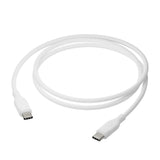 dbramante1928 Charging Cable Made from Recycled Plastic - USB-C to USB-C - 100W - 1.2M - White