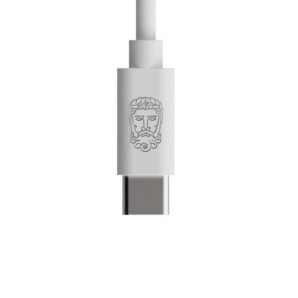 Upström Cirkulär USB-C to USB-C Cable 100W - 1.2m - White