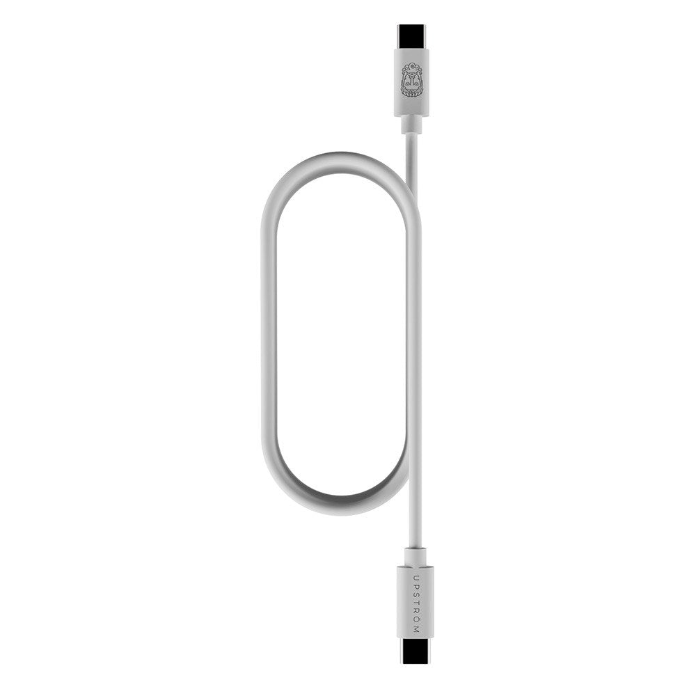 Upström Cirkulär USB-C to USB-C Cable 100W - 1.2m - White