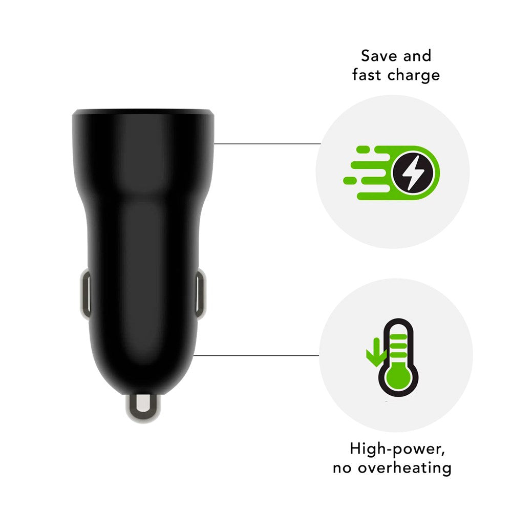 dbramante1928 Car Charger - USB-A 18W - Black