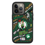 iPhone 13 Pro RhinoShield SolidSuit Drop Proof NBA Case with Boston Celtics - Graffiti