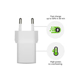 dbramante1928 EU Wall Charger - 1 x USB-C 20W - White