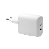 dbramante1928 EU Wall Charger - 2 x USB-C 20W - White