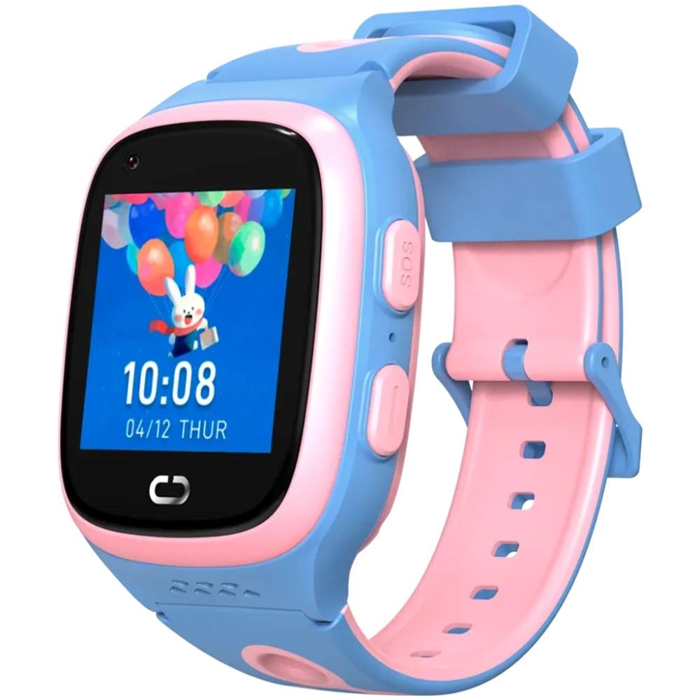 Canyon Zefir KW49 4G GPS Smartwatch for Kids - Pink / Blue