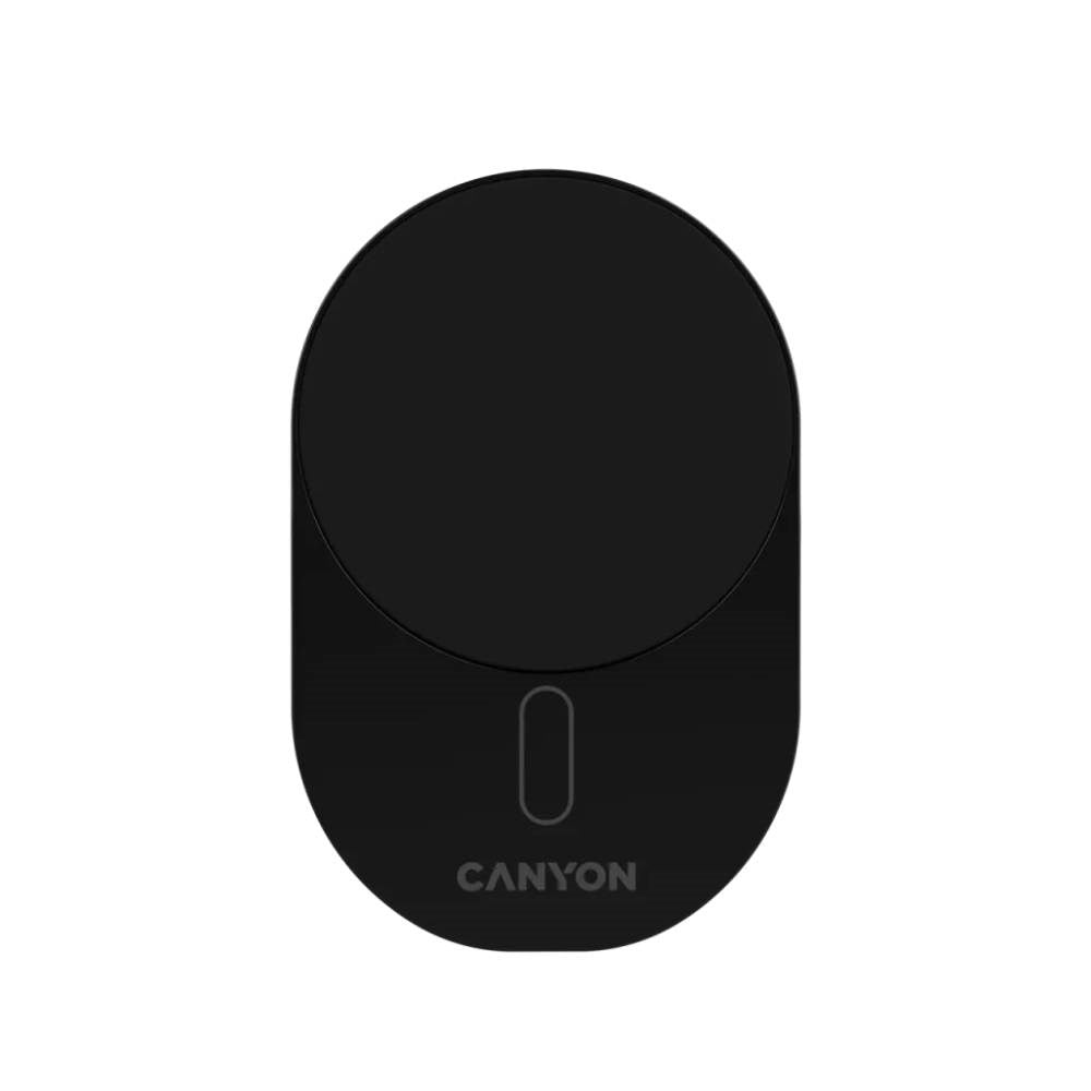 Canyon OnGrip 105 15W Car Charger for Air Vent - Qi2 / MagSafe Compatible - Black