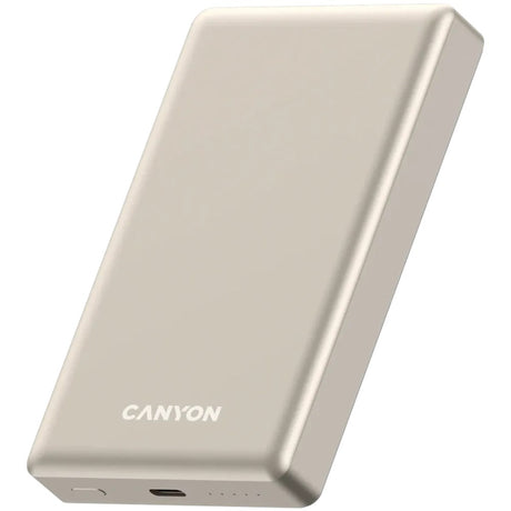 Canyon OnPower 510 20W PowerBank - 10.000 mAh - MagSafe Compatible - Beige