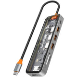 Canyon DS13 100W 7-in-1 USB-C Hub - Grey