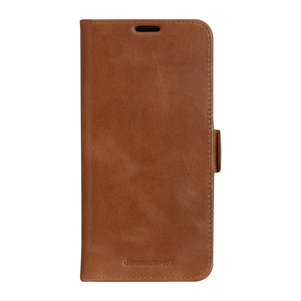 Samsung Galaxy A54 (5G) dbramante1928 Copenhagen Genuine Leather Flip Case with Wallet - Tan