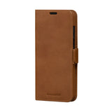 Samsung Galaxy A55 (5G) dbramante1928 Copenhagen Genuine Leather Flip Case with Wallet - Tan