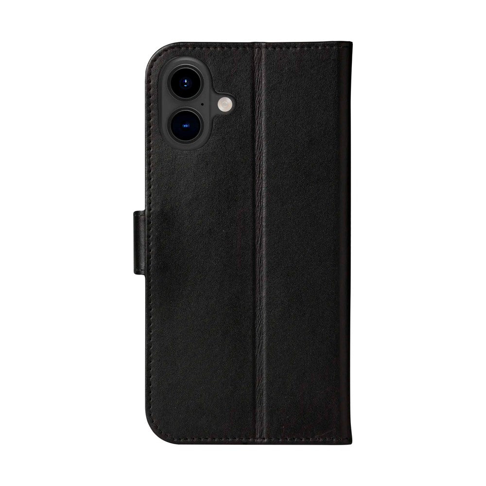 iPhone 16 Plus dbramante1928 Copenhagen Slim Genuine Leather Case with Wallet - Black