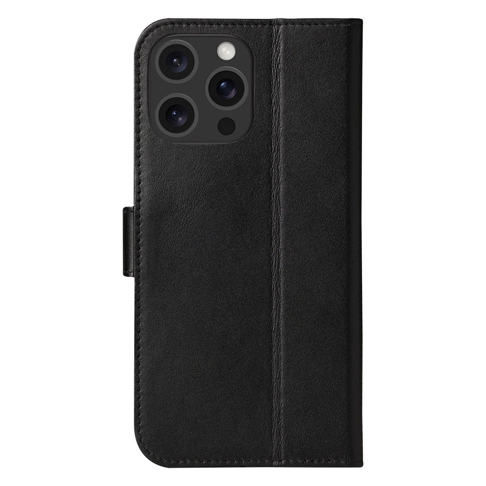 iPhone 16 Pro Max dbramante1928 Copenhagen Slim Genuine Leather Case w. Wallet - Black