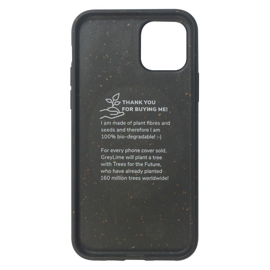 iPhone 11 Pro GreyLime 100% Plant-based Case - Buy a Case & Plant a Tree - Black