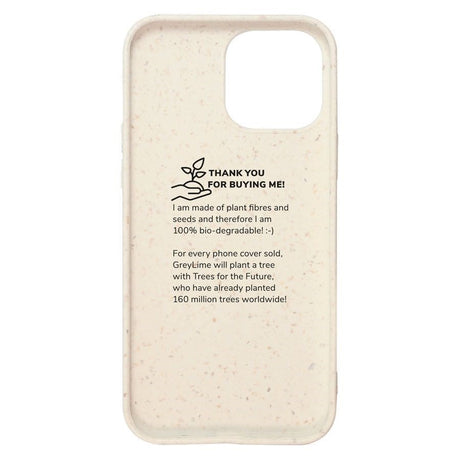 iPhone 13 Pro Max GreyLime 100% Plant-based Case - Beige - Buy a Case & Plant a Tree