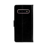 Samsung Galaxy S10 dbramante1928 Copenhagen Genuine Leather Flip Case with Wallet - Black