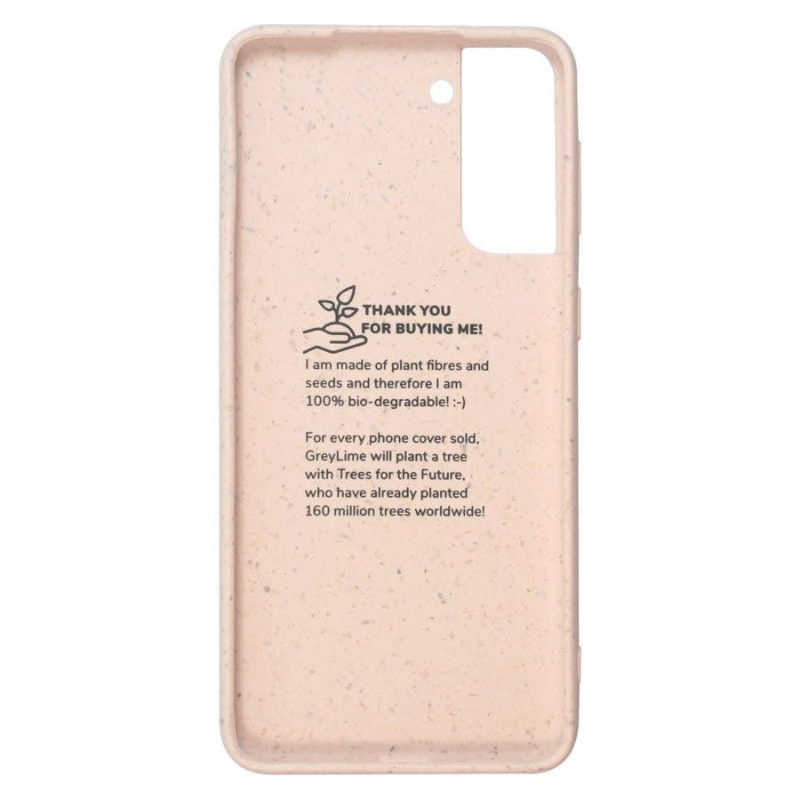 Samsung Galaxy S21 GreyLime 100% Plant-based Case - Peach - Buy a Case & Plant a Tree