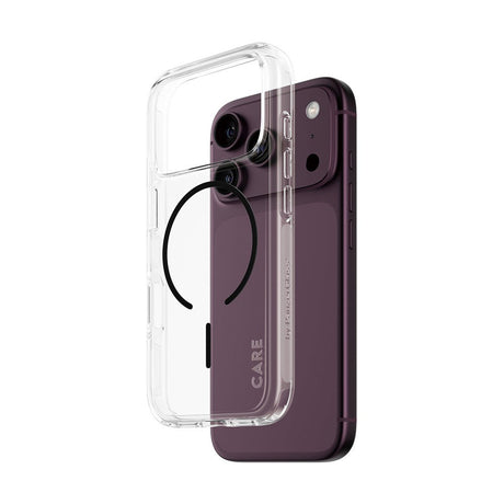 iPhone 18 Pro / 17 Pro CARE by PanzerGlass FLAGSHIP Urban Explorer Case - MagSafe Compatible - Transparent / Black