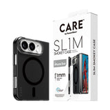 iPhone Duo CARE by PanzerGlass FLAGSHIP Signature Case  - MagSafe Compatible - Smokey Black