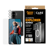 Samsung Galaxy S26 Urban Combat 3-in-1 Bundle with Case / Screen Protector / Camera Protection - Qi Compatible - Transparent