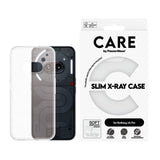 CARE by PanzerGlass Nothing Phone (3a) Pro Fashionable Transparent X-Ray Soft Basic Case - Transparent