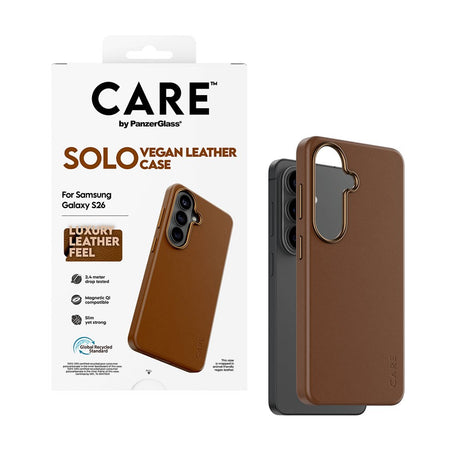 Samsung Galaxy S26 CARE by PanzerGlass SOLO Case - Brown