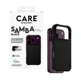 iPhone 18 Pro / 17 Pro CARE by PanzerGlass Fashionable Samba Case - MagSafe Compatible - Black