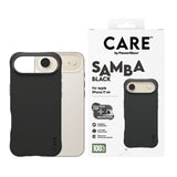 CARE by PanzerGlass iPhone Air Fashionable Samba Case - MagSafe Compatible - Black