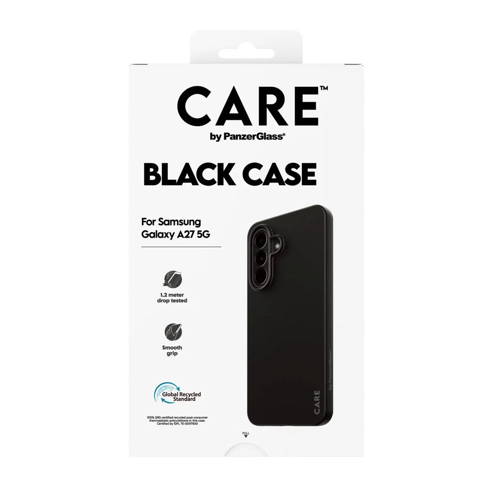 Samsung Galaxy A27 CARE by PanzerGlass Fearlessly Fashionable Case - Black