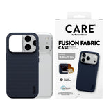 iPhone 18 Pro / 17 Pro CARE by PanzerGlass Fusion Fabric Case - MagSafe Compatible - Blue
