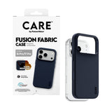 iPhone 18 Pro / 17 Pro CARE by PanzerGlass Fusion Fabric Case - MagSafe Compatible - Blue