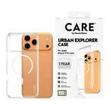 CARE by PanzerGlass iPhone 17 Pro Max FLAGSHIP Urban Explorer Case - MagSafe Compatible - Transparent