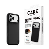 iPhone 18 Pro Max / 17 Pro Max CARE by PanzerGlass Fusion Fabric Case - MagSafe Compatible - Black