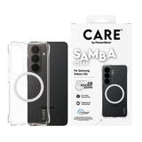 Samsung Galaxy S26 CARE by PanzerGlass Fashionable Samba Case - Qi Compatible - Transparent