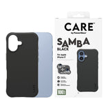 CARE by PanzerGlass iPhone 17 Fashionable Samba Case - MagSafe Compatible - Black