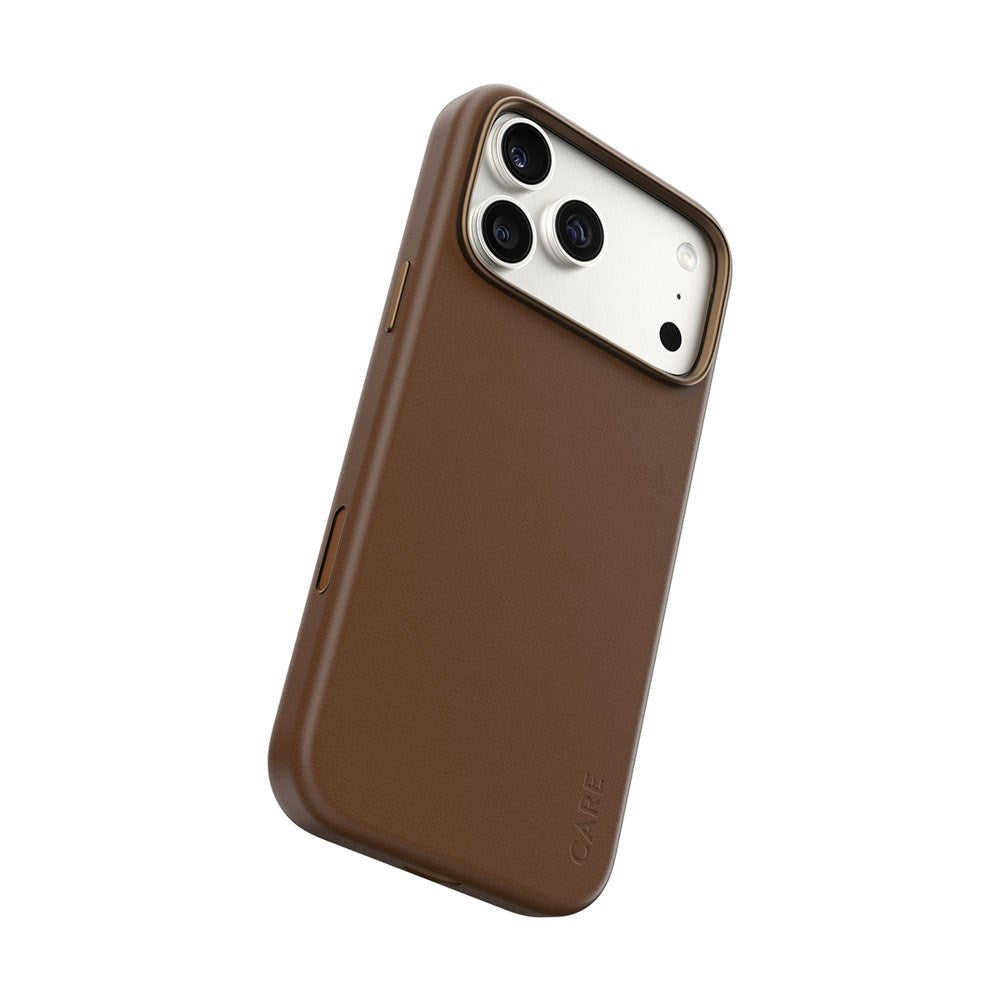 iPhone 18 Pro Max  / 17 Pro Max CARE by PanzerGlass SOLO Case - MagSafe Compatible - Brown