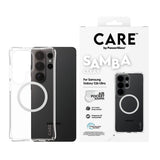 Samsung Galaxy S26 Ultra CARE by PanzerGlass Fashionable Samba Case - Qi Compatible - Transparent