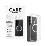 Samsung Galaxy S26 Ultra CARE by PanzerGlass Fashionable Samba Case - Qi Compatible - Transparent