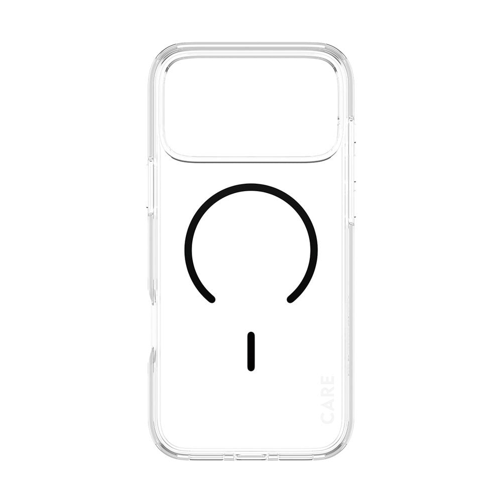iPhone 18 Pro Max  / 17 Pro Max CARE by PanzerGlass FLAGSHIP Urban Explorer Case - MagSafe Compatible - Transparent / Black