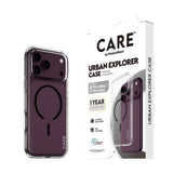 iPhone 18 Pro Max  / 17 Pro Max CARE by PanzerGlass FLAGSHIP Urban Explorer Case - MagSafe Compatible - Transparent / Black