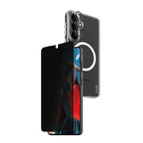 Samsung Galaxy S26+ (Plus) Urban Combat 3-in-1 Privacy Bundle with Case / Screen Protector (Privacy) / Camera Protection - Qi Compatible - Transparent