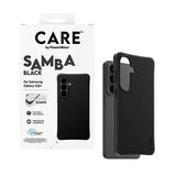 Samsung Galaxy S26+ (Plus) CARE by PanzerGlass Fashionable Samba Case - Qi Compatible - Black