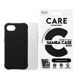 CARE by PanzerGlass iPhone 16e Fashionable Samba Case - MagSafe Compatible - Black