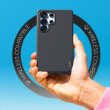 CARE by PanzerGlass Samsung Galaxy S25 Ultra FASHION Fearlessly Fashionable Case - QI Compatible - Black