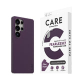 CARE by PanzerGlass Samsung Galaxy S25 Ultra FASHION Fearlessly Fashionable Case - QI Compatible - Plum Purple